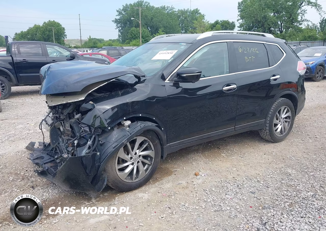 2014 Nissan Rogue Sl VIN:5N1AT2MV7EC765236 - 2
