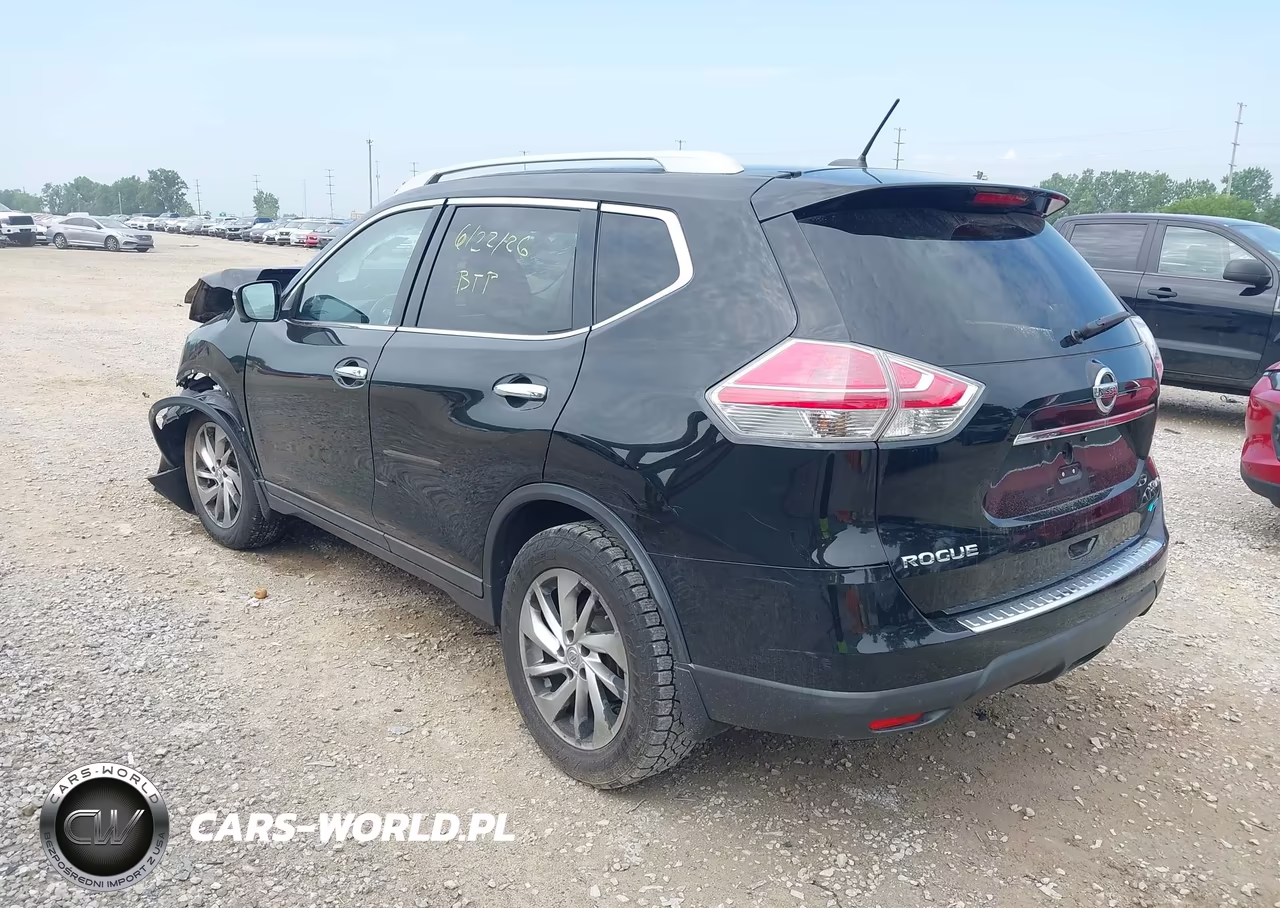 2014 Nissan Rogue Sl VIN:5N1AT2MV7EC765236 - 3