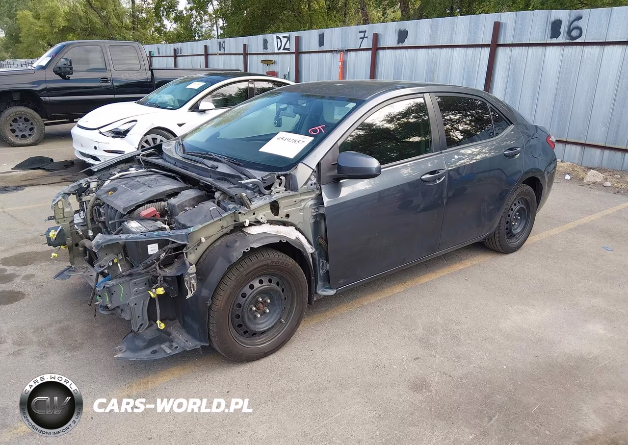 2016 Toyota Corolla Le VIN:2T1BURHE2GC595113 - 2