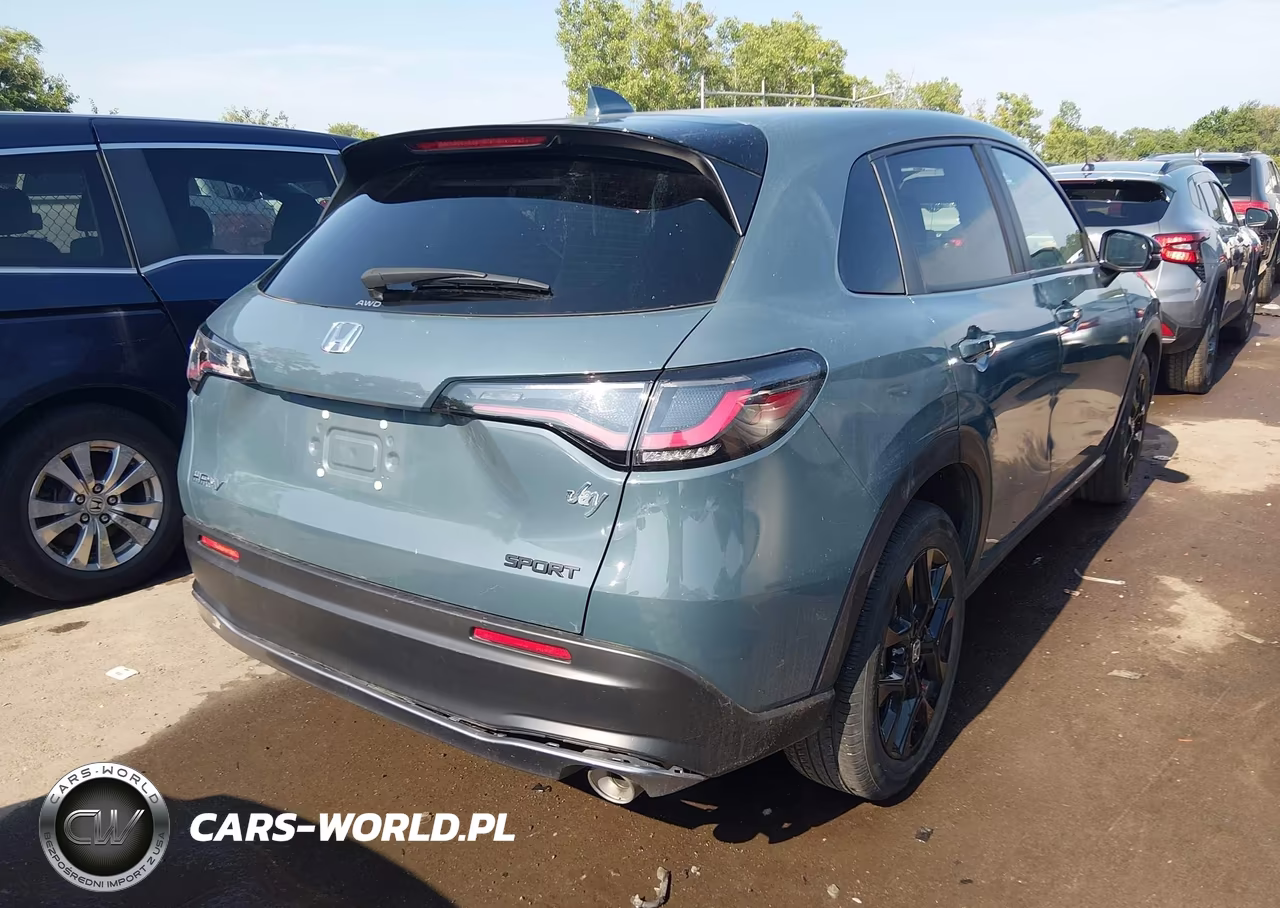 2025 Honda Hr-V Awd Sport VIN:3CZRZ2H54SM726706 - 4