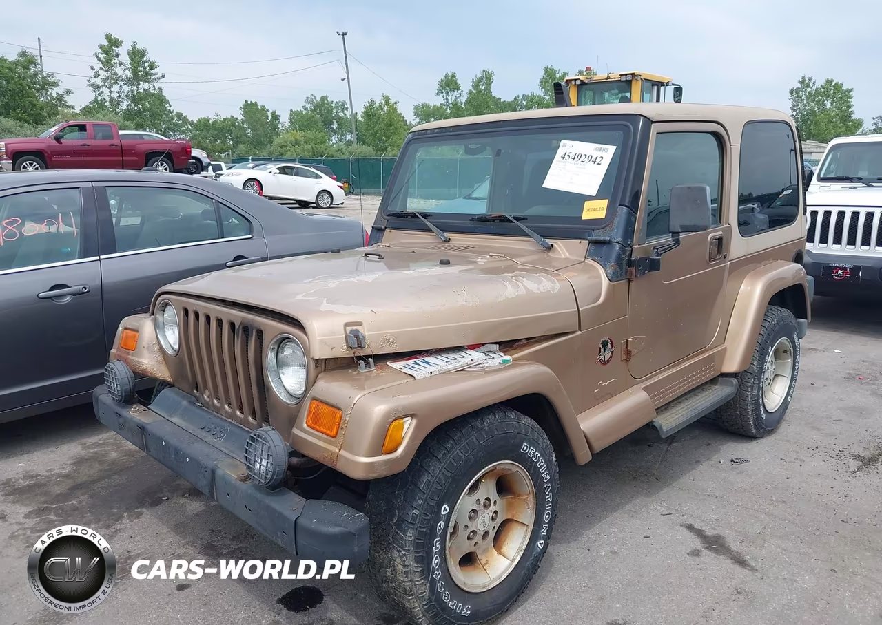 2000 Jeep Wrangler Sahara VIN:1J4FA59S4YP754511 - 2