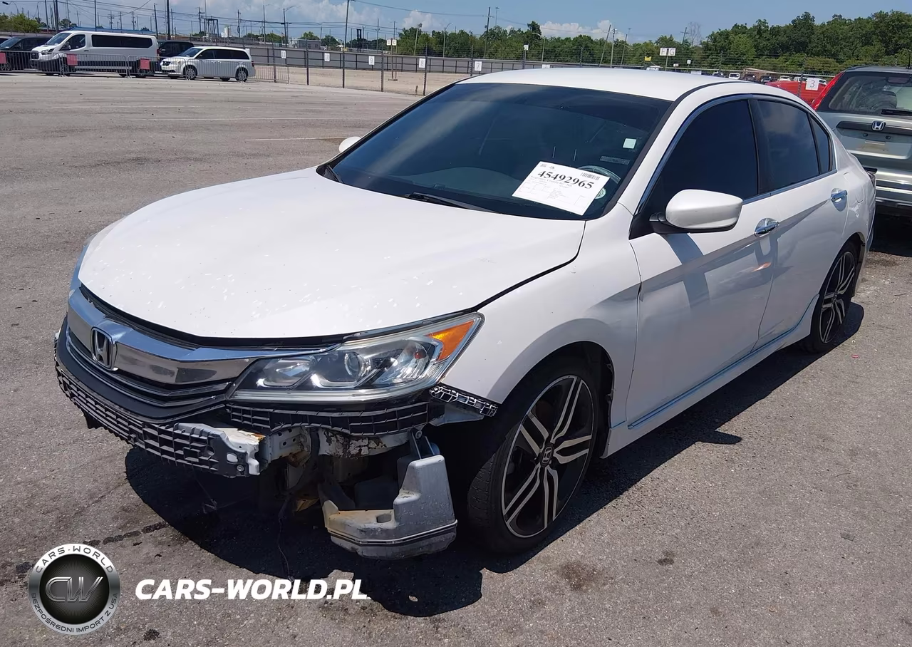 2017 Honda Accord Sport Se VIN:1HGCR2F14HA001268 - 2