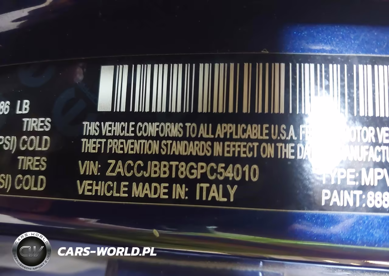 2016 Jeep Renegade Latitude VIN:ZACCJBBT8GPC54010 - 9