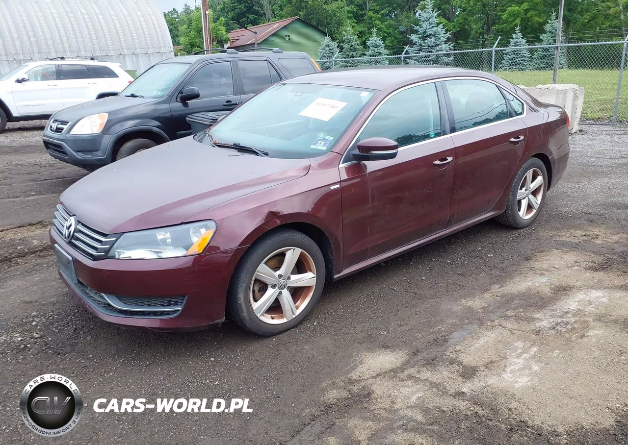 2014 Volkswagen Passat 1.8T Wolfsburg Edition VIN:1VWAT7A34EC058919 - 2