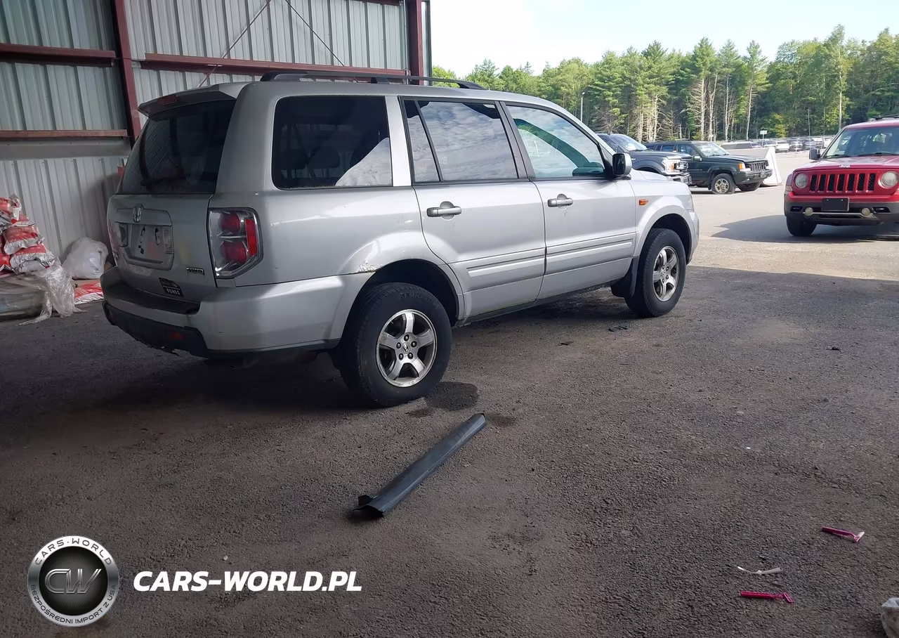 2006 Honda Pilot Ex VIN:2HKYF184X6H515310 - 4