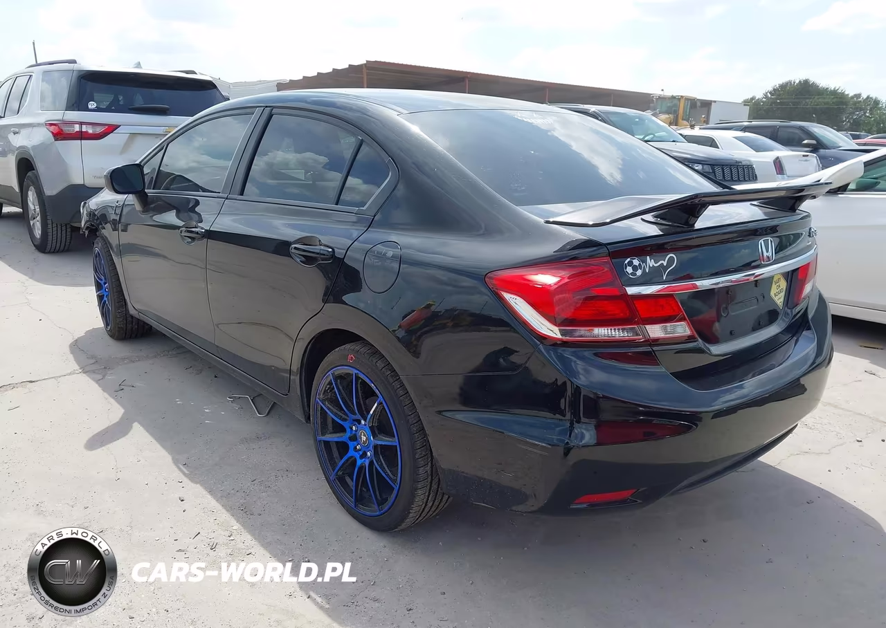 2015 Honda Civic Se VIN:19XFB2F75FE058934 - 3