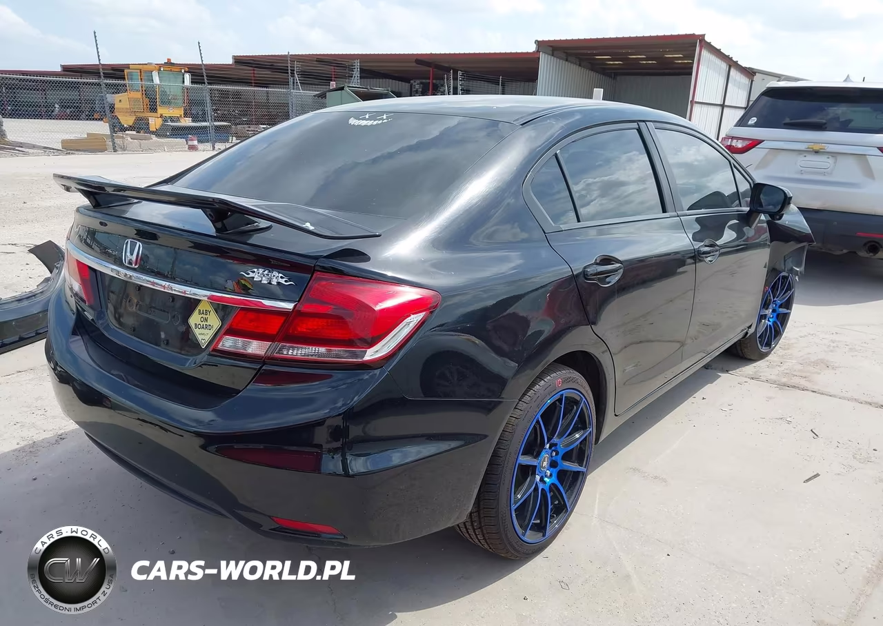 2015 Honda Civic Se VIN:19XFB2F75FE058934 - 4