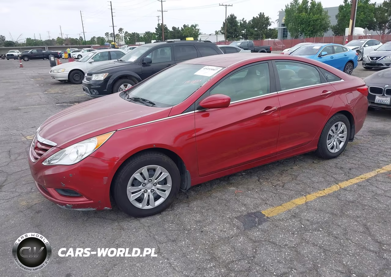 2012 Hyundai Sonata Gls VIN:5NPEB4AC1CH432894 - 2