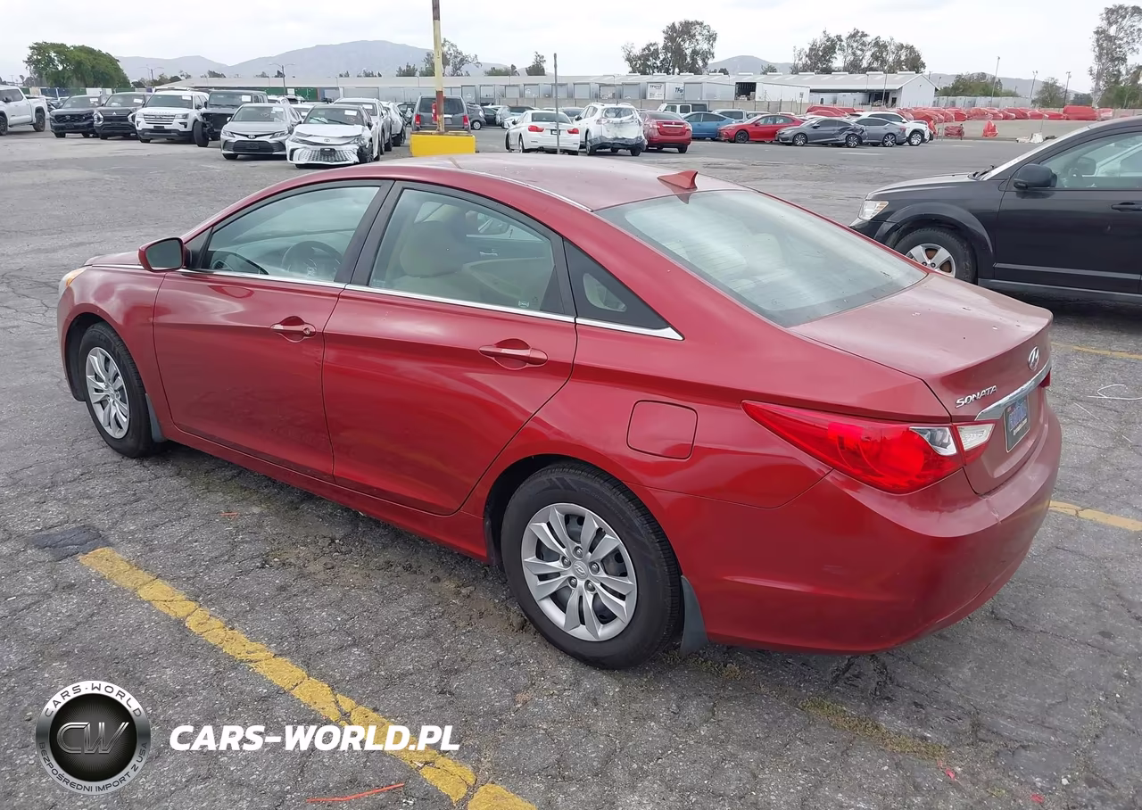 2012 Hyundai Sonata Gls VIN:5NPEB4AC1CH432894 - 3