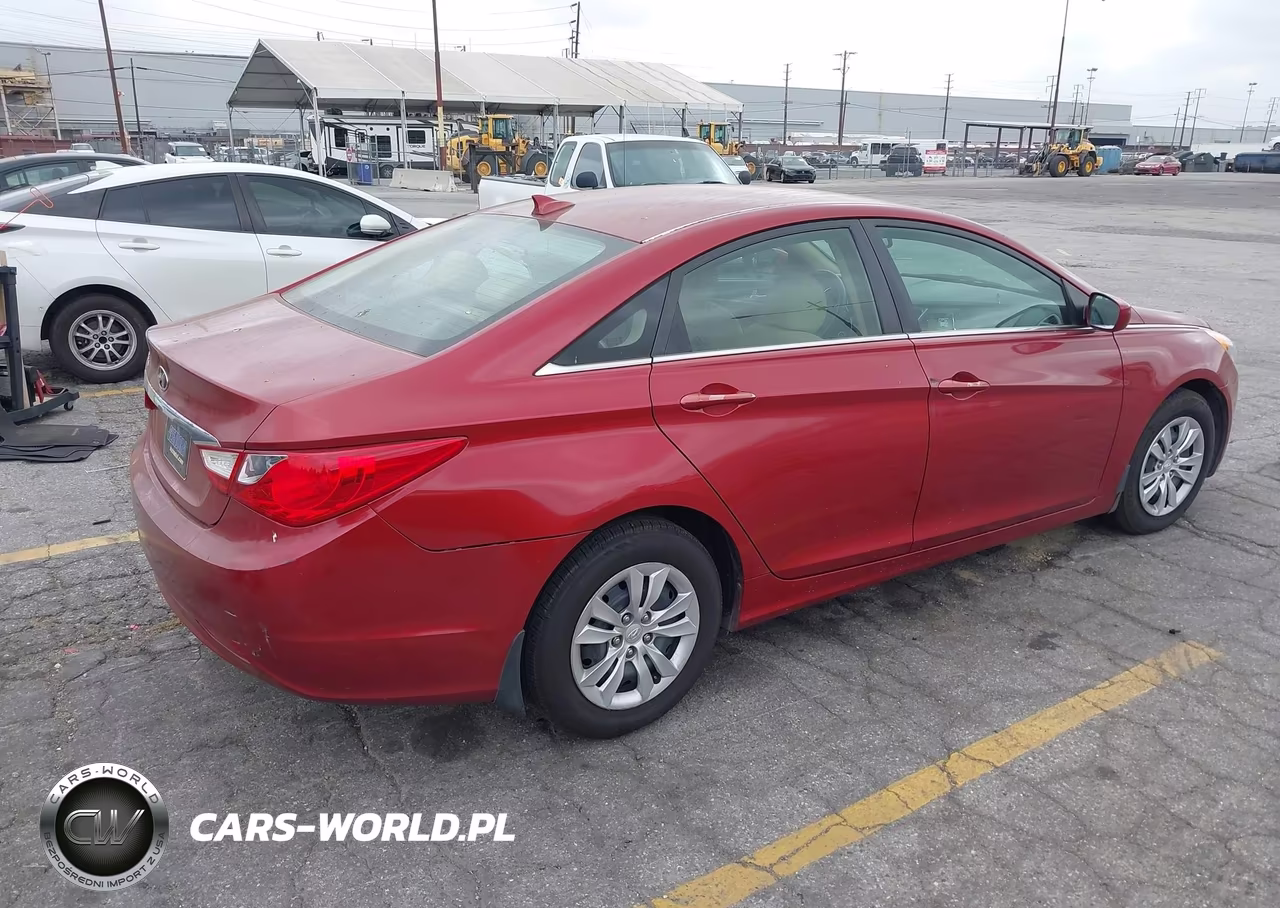 2012 Hyundai Sonata Gls VIN:5NPEB4AC1CH432894 - 4