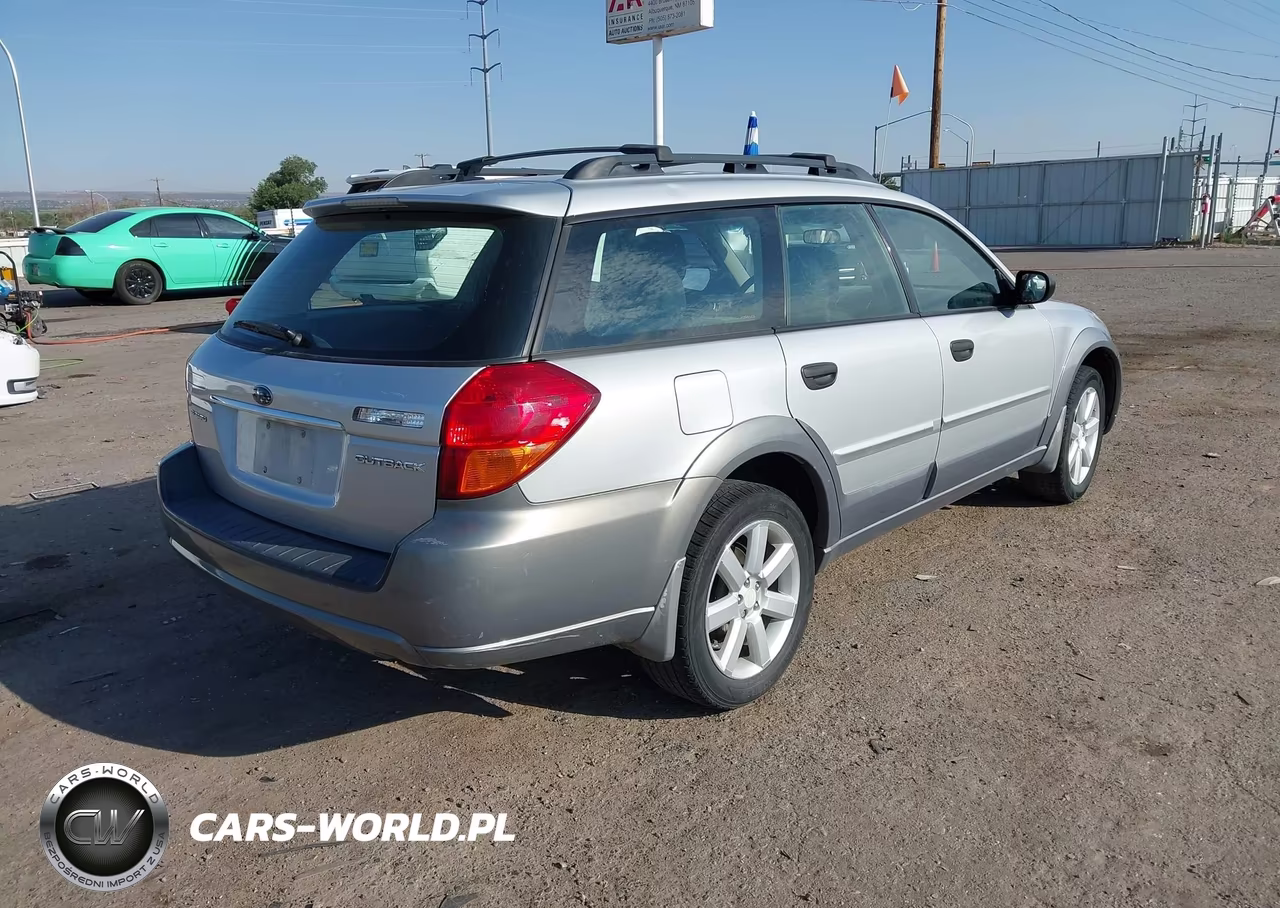 2006 Subaru Outback 2.5I VIN:4S4BP61C067329471 - 4