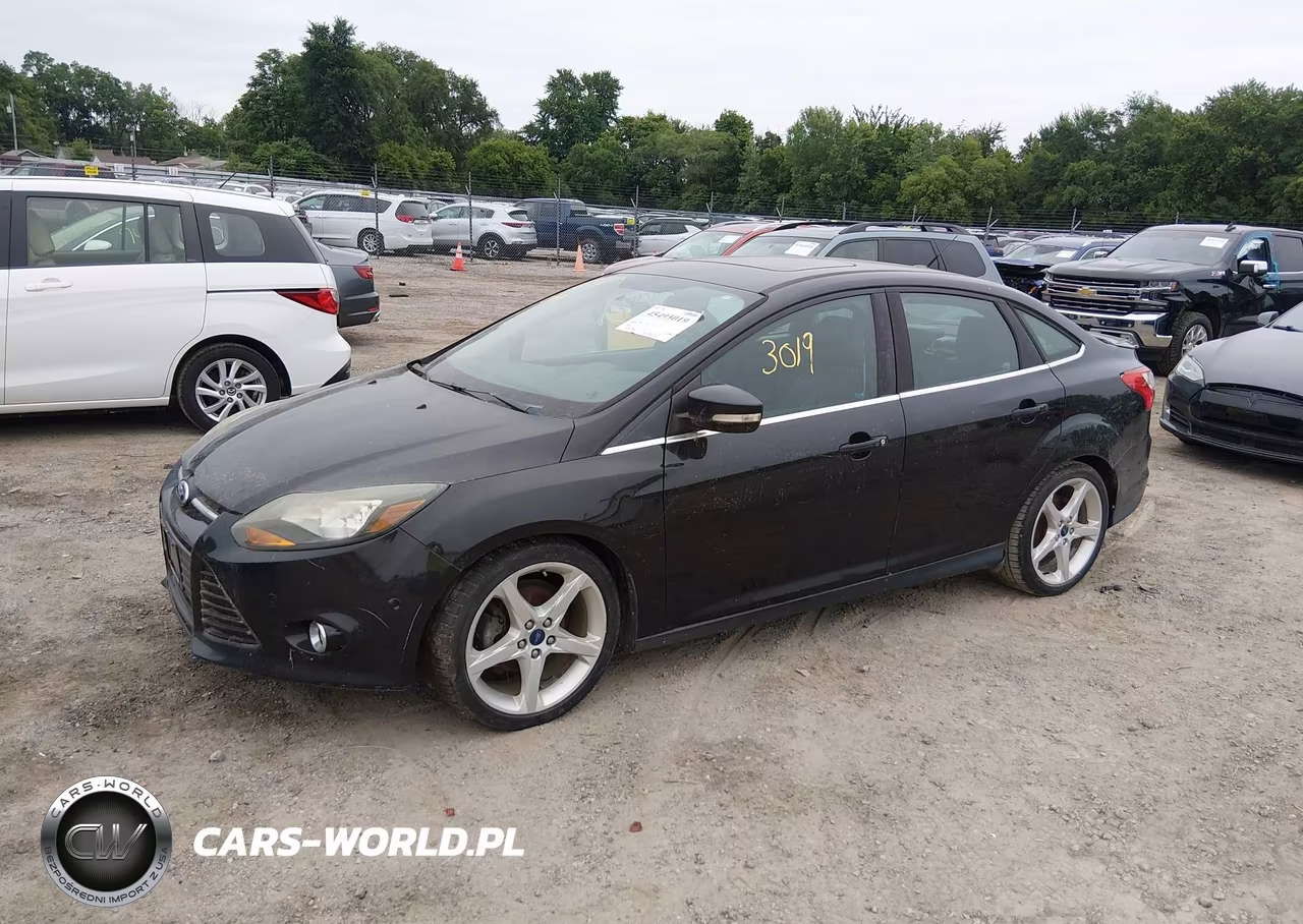 2014 Ford Focus Titanium VIN:1FADP3J29EL342136 - 2
