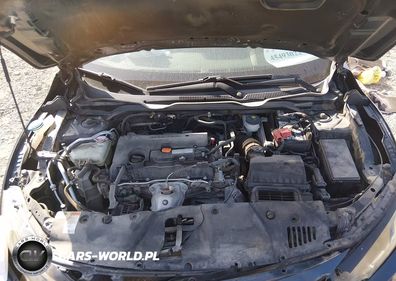 2019 Honda Civic Lx VIN:19XFC2F64KE014888 - 10