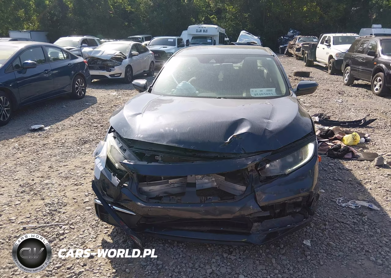 2019 Honda Civic Lx VIN:19XFC2F64KE014888 - 13