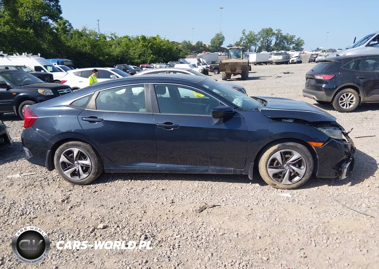 2019 Honda Civic Lx VIN:19XFC2F64KE014888 - 14