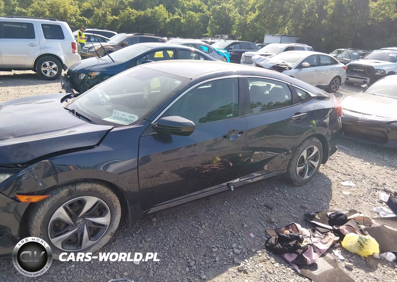 2019 Honda Civic Lx VIN:19XFC2F64KE014888 - 15