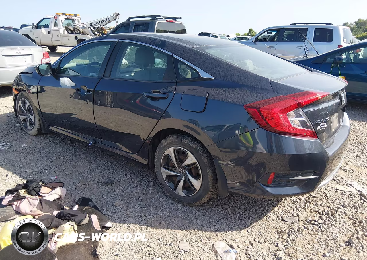 2019 Honda Civic Lx VIN:19XFC2F64KE014888 - 3