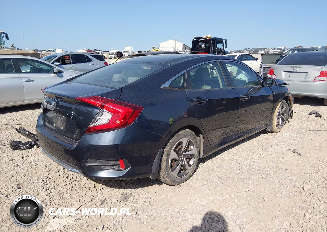 2019 Honda Civic Lx VIN:19XFC2F64KE014888 - 4