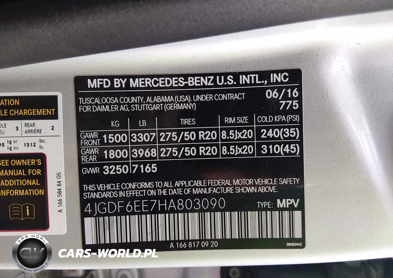 2017 Mercedes-Benz Gls 450 4Matic VIN:4JGDF6EE7HA803090 - 9