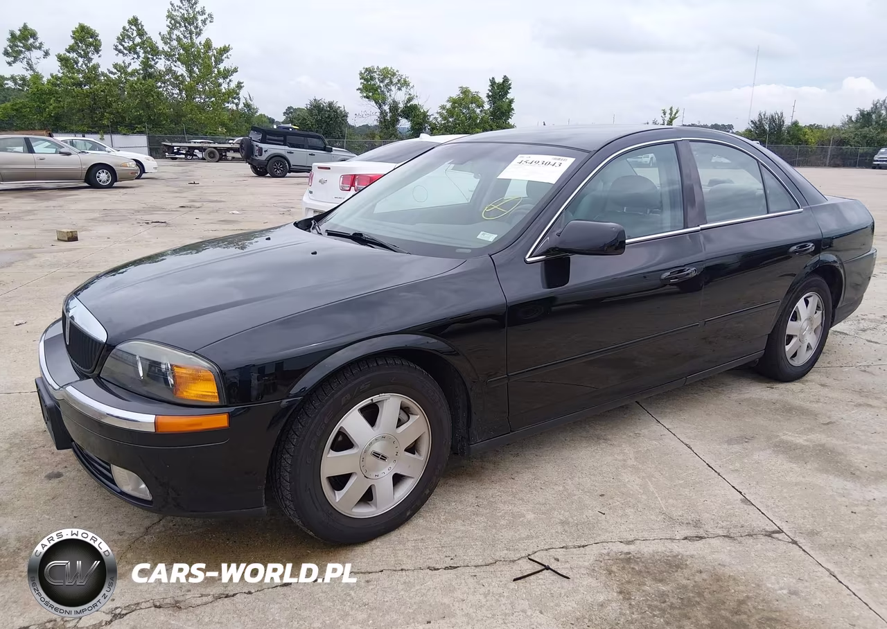 2002 Lincoln Ls V6 Auto-V6 Manual VIN:1LNHM86S62Y620852 - 2