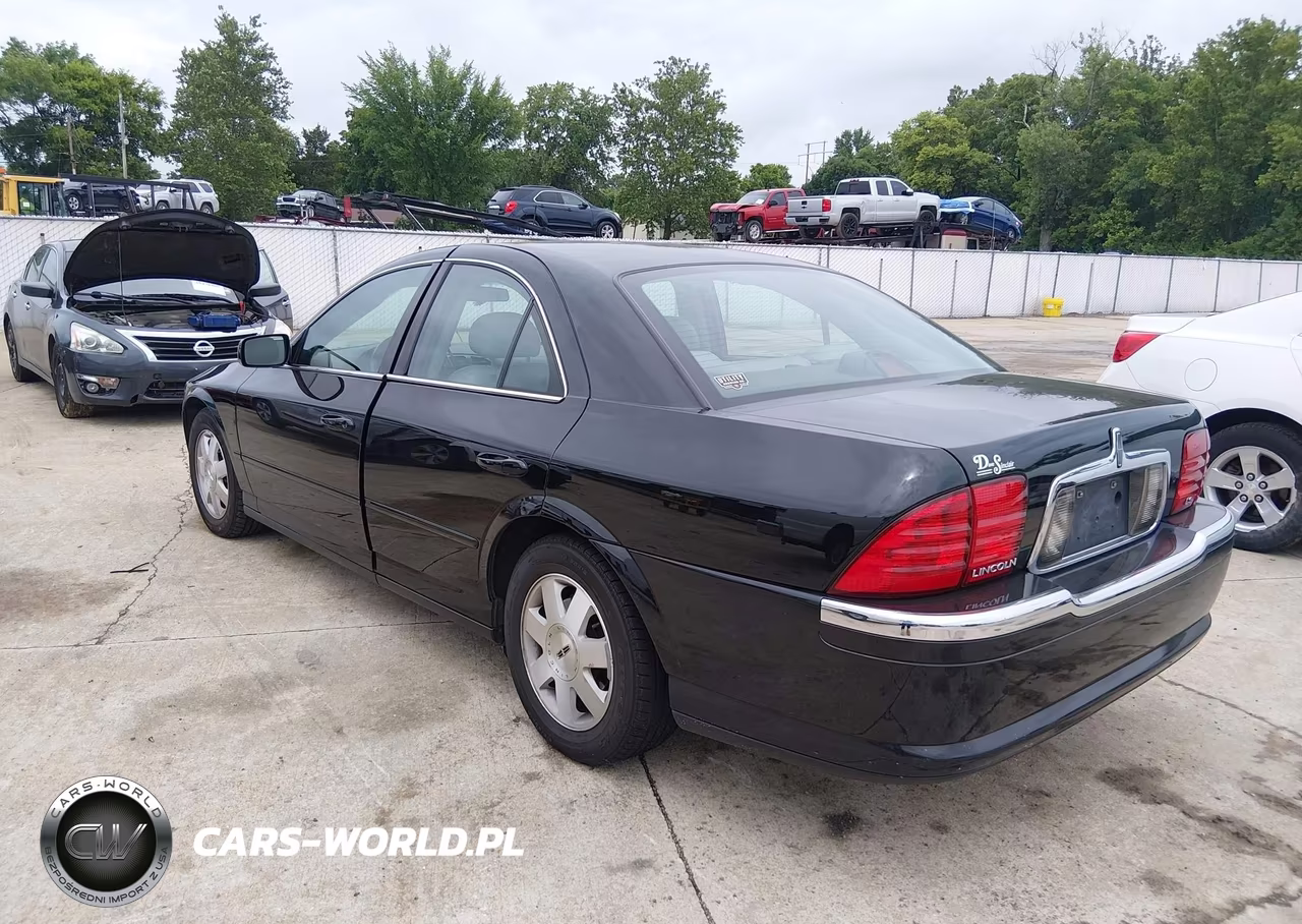 2002 Lincoln Ls V6 Auto-V6 Manual VIN:1LNHM86S62Y620852 - 3