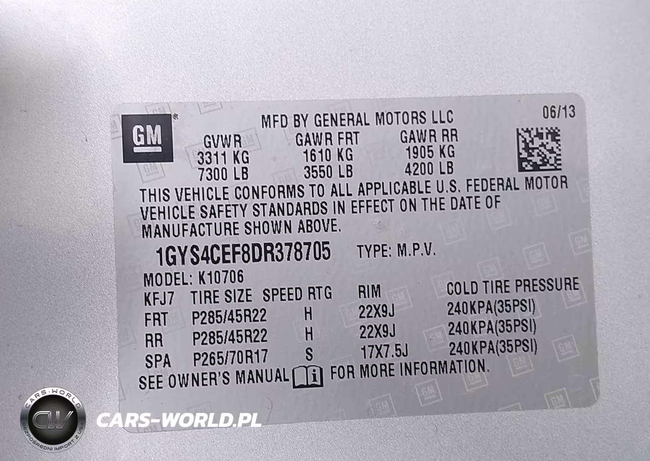 2013 Cadillac Escalade Premium VIN:1GYS4CEF8DR378705 - 9