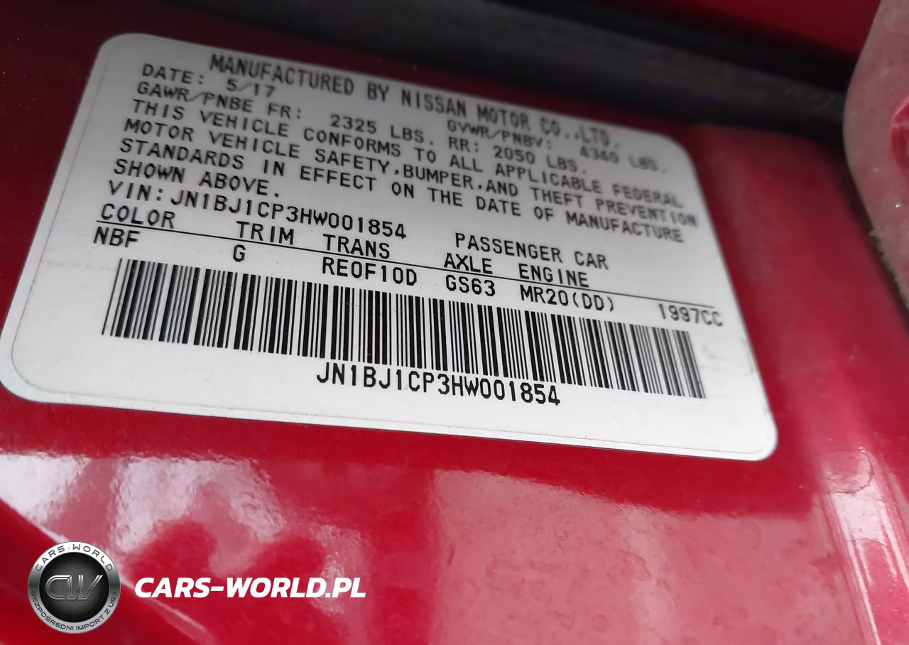 2017 Nissan Rogue Sport S VIN:JN1BJ1CP3HW001854 - 9