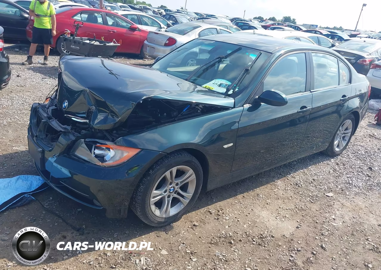2008 BMW 328I VIN:WBAVA37578NL44197 - 2