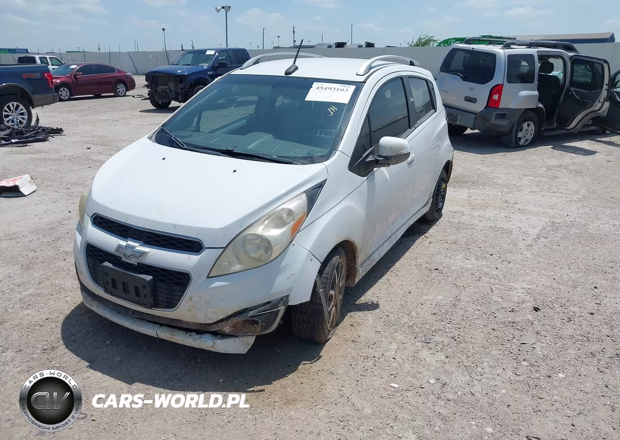 2014 Chevrolet Spark 2Lt Auto VIN:KL8CF6S91EC572865 - 2
