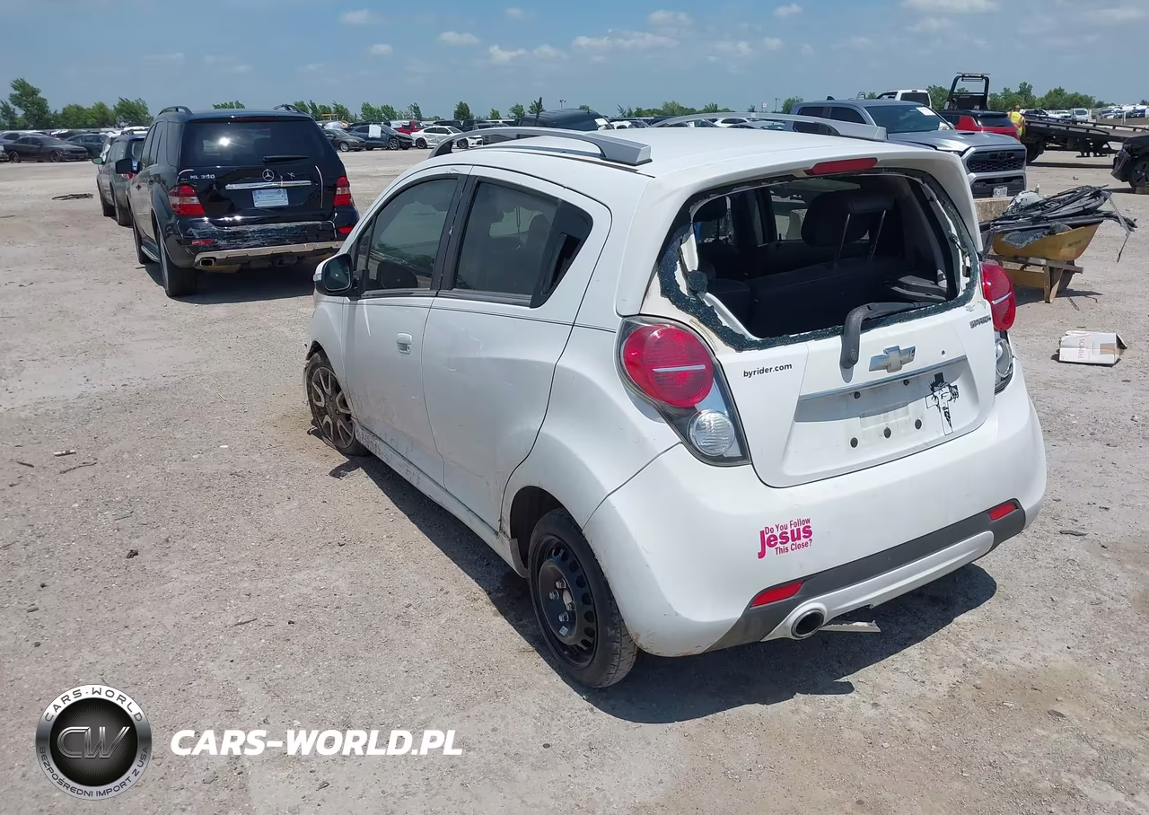 2014 Chevrolet Spark 2Lt Auto VIN:KL8CF6S91EC572865 - 3