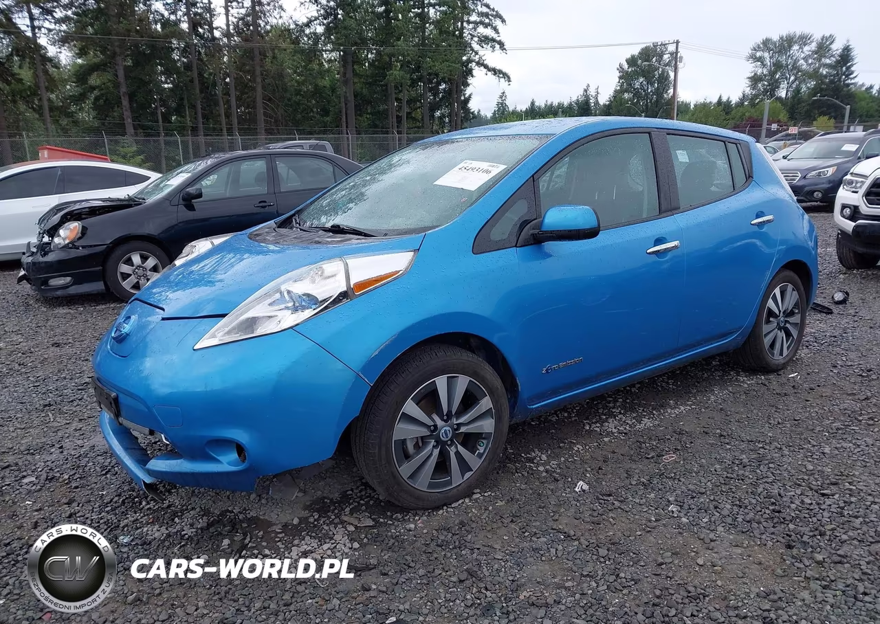 2013 Nissan Leaf Sl VIN:1N4AZ0CP2DC411140 - 2