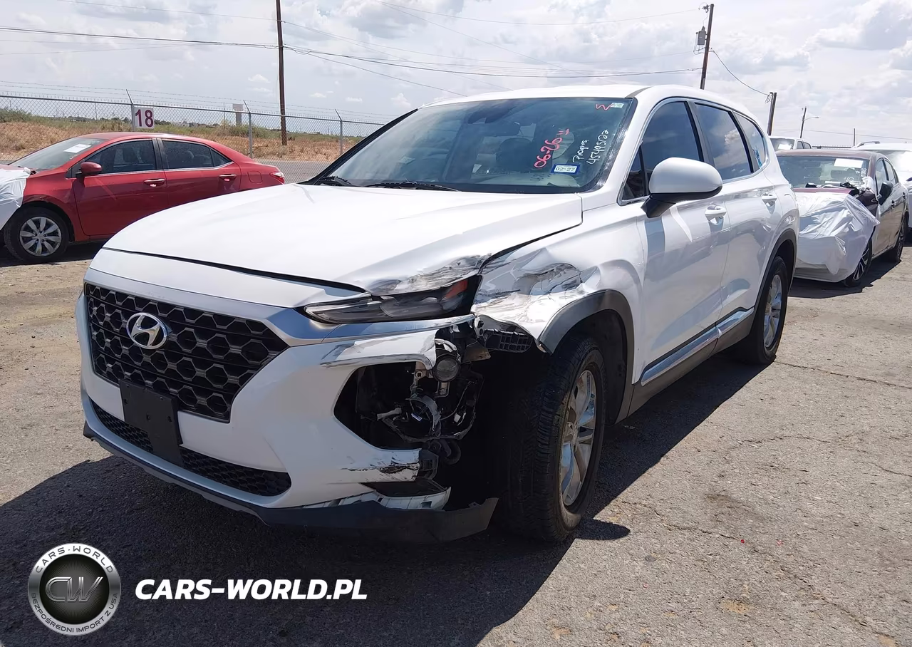 2019 Hyundai Santa Fe Se VIN:5NMS2CAD5KH101978 - 2