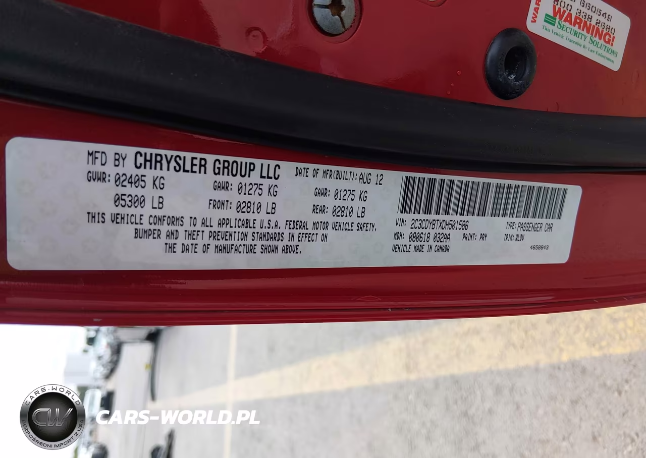 2013 Dodge Challenger R-T Classic VIN:2C3CDYBTXDH501586 - 9