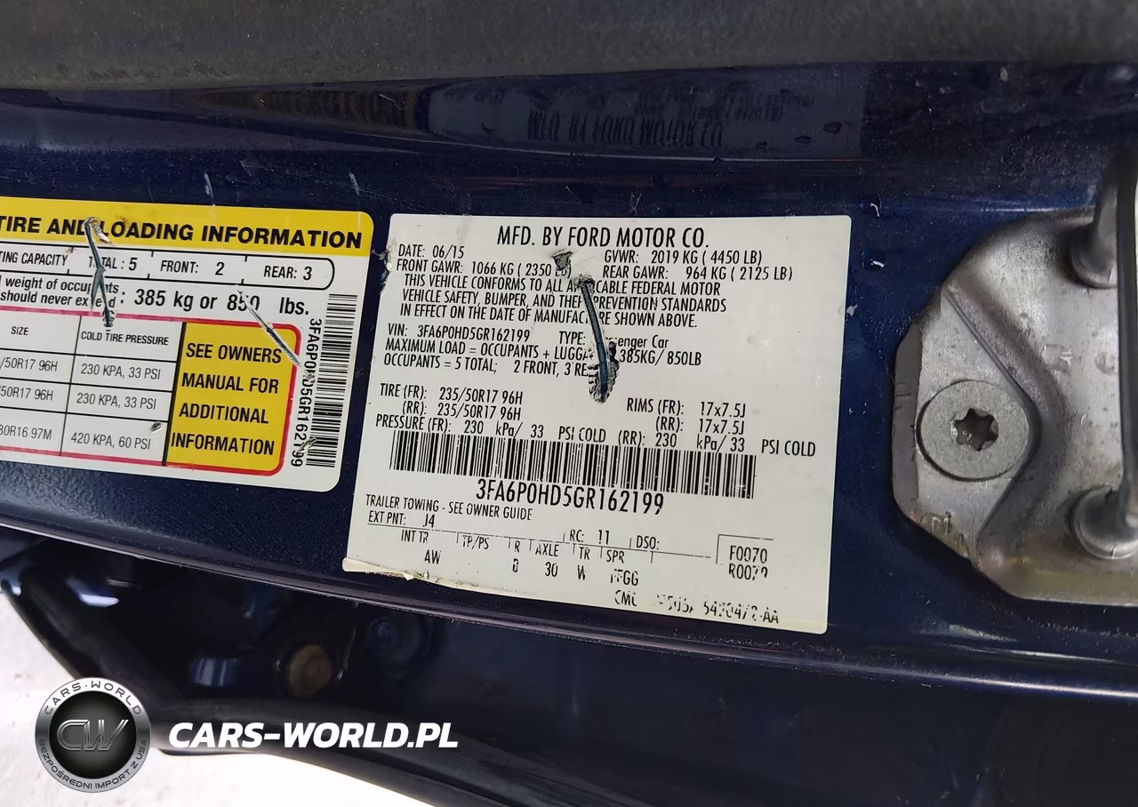 2016 Ford Fusion Se VIN:3FA6P0HD5GR162199 - 9