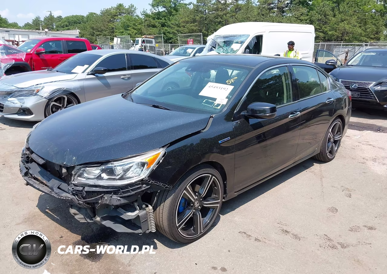 2017 Honda Accord Hybrid VIN:JHMCR6F3XHC011801 - 2