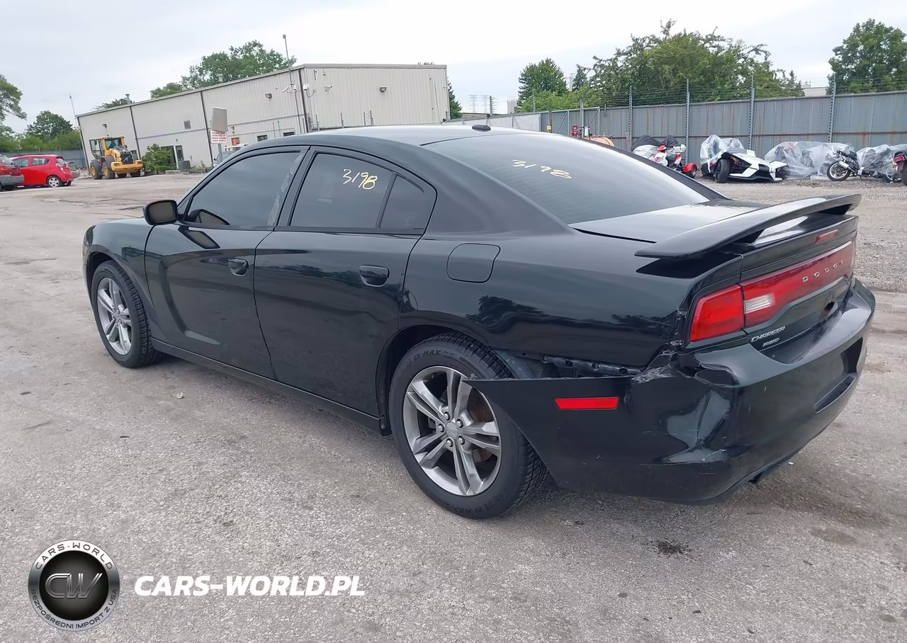 2013 Dodge Charger Sxt Plus VIN:2C3CDXJG6DH541209 - 3