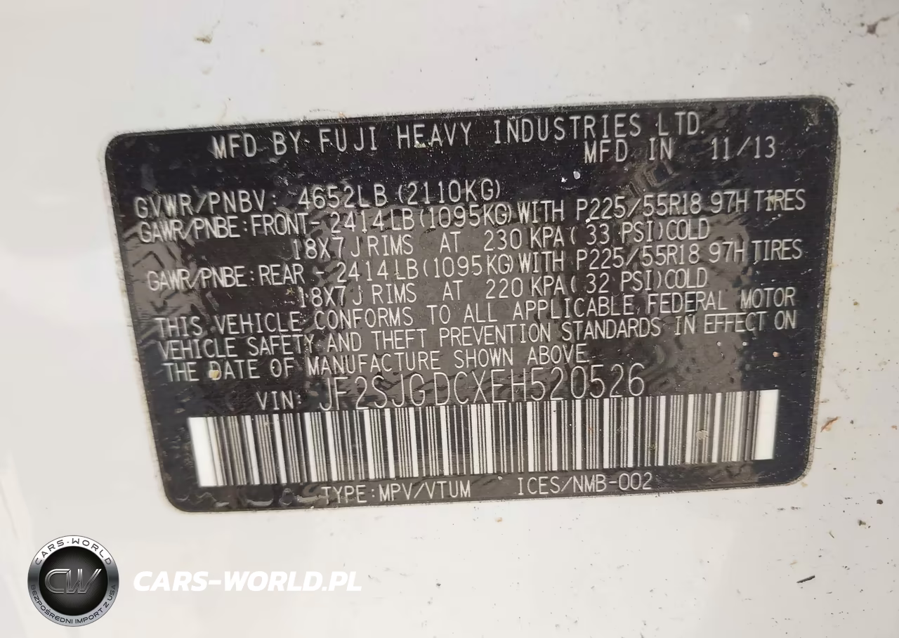 2014 Subaru Forester 2.0Xt Premium VIN:JF2SJGDCXEH520526 - 9