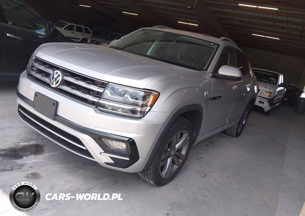 2019 Volkswagen Atlas 3.6L V6 Se W-Technology R-Line VIN:1V2XR2CA4KC619527 - 2