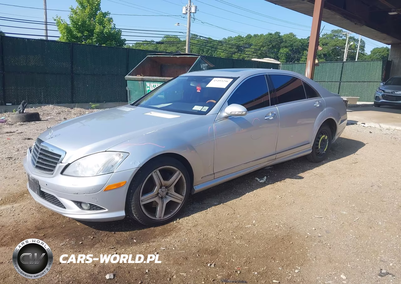 2008 MERCEDES-BENZ S 550 4MATIC VIN:WDDNG86X28A175141 - 2