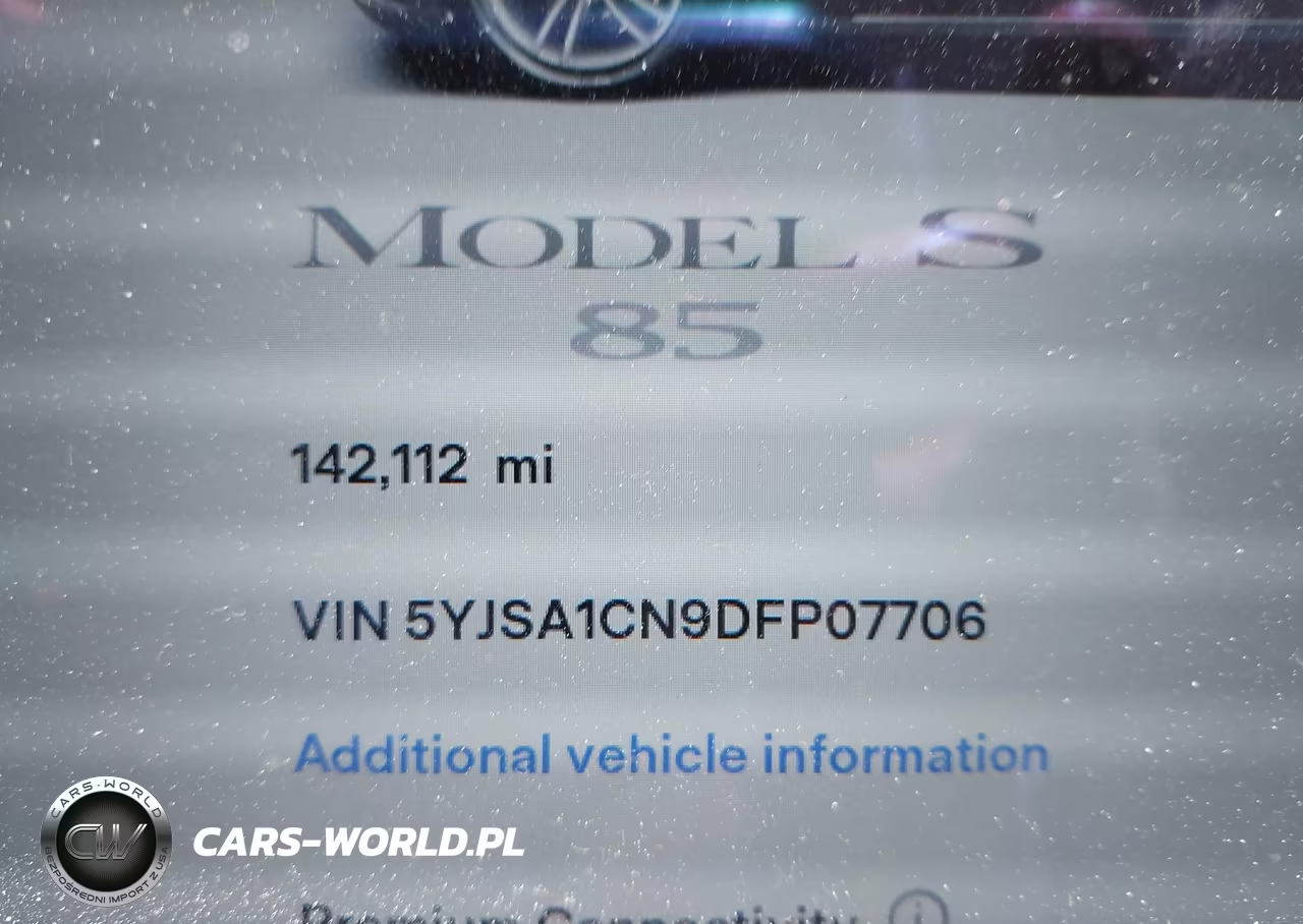 2013 Tesla Model S VIN:5YJSA1CN9DFP07706 - 15
