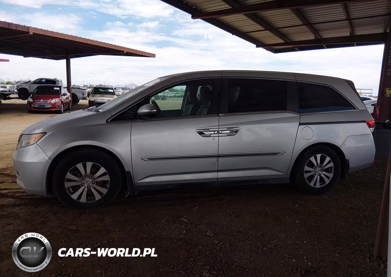 2014 Honda Odyssey Ex-L VIN:5FNRL5H67EB099722 - 14