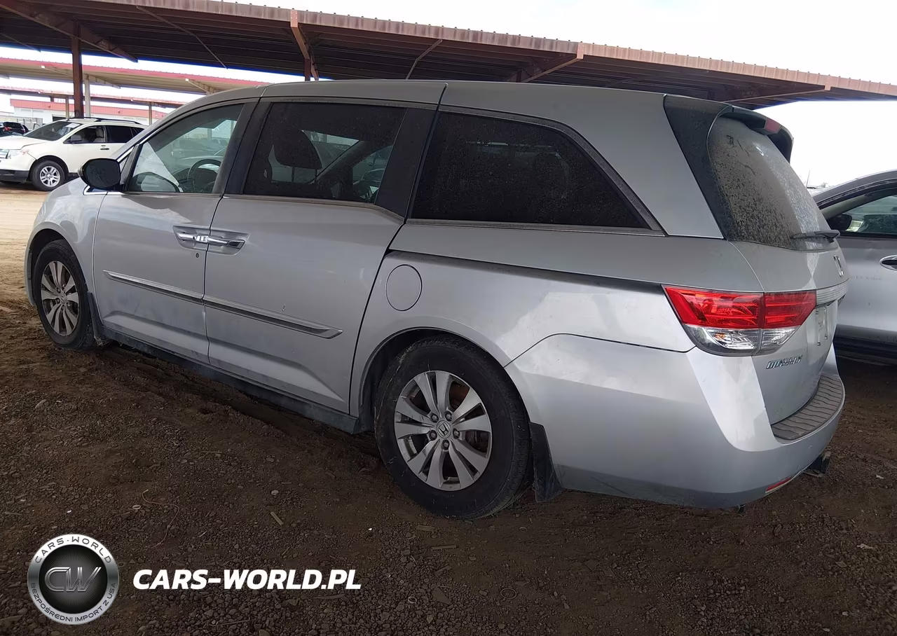 2014 Honda Odyssey Ex-L VIN:5FNRL5H67EB099722 - 3