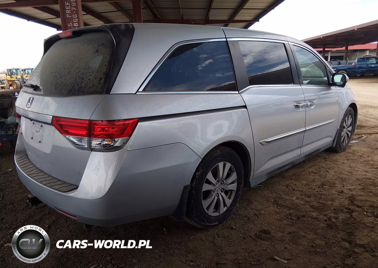 2014 Honda Odyssey Ex-L VIN:5FNRL5H67EB099722 - 4