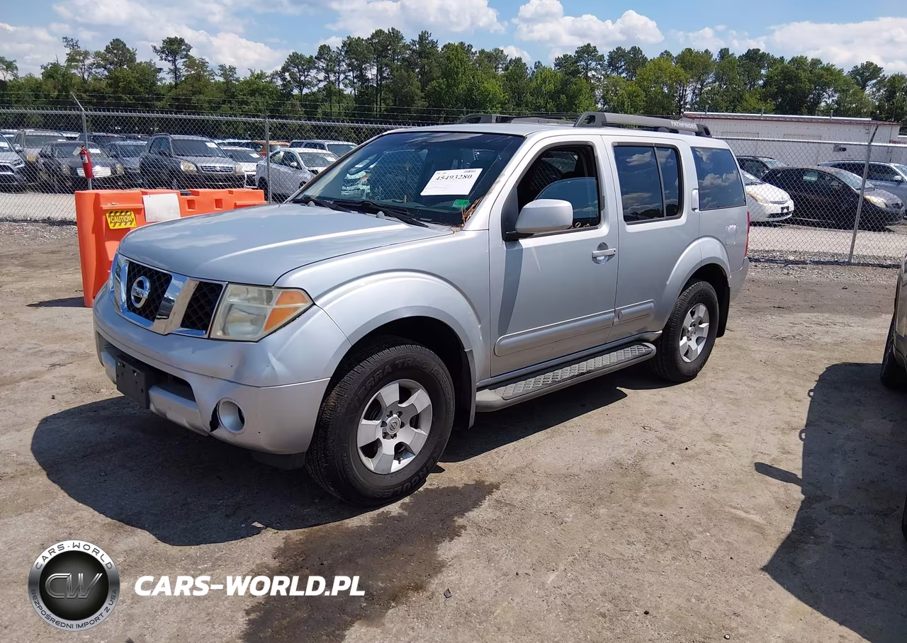 2005 Nissan Pathfinder Se VIN:5N1AR18W35C727868 - 2