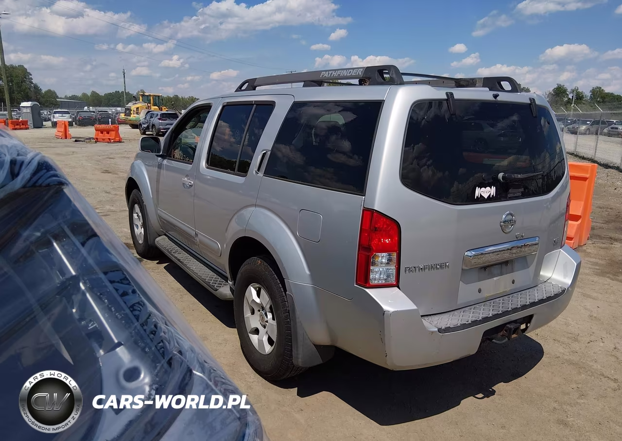 2005 Nissan Pathfinder Se VIN:5N1AR18W35C727868 - 3