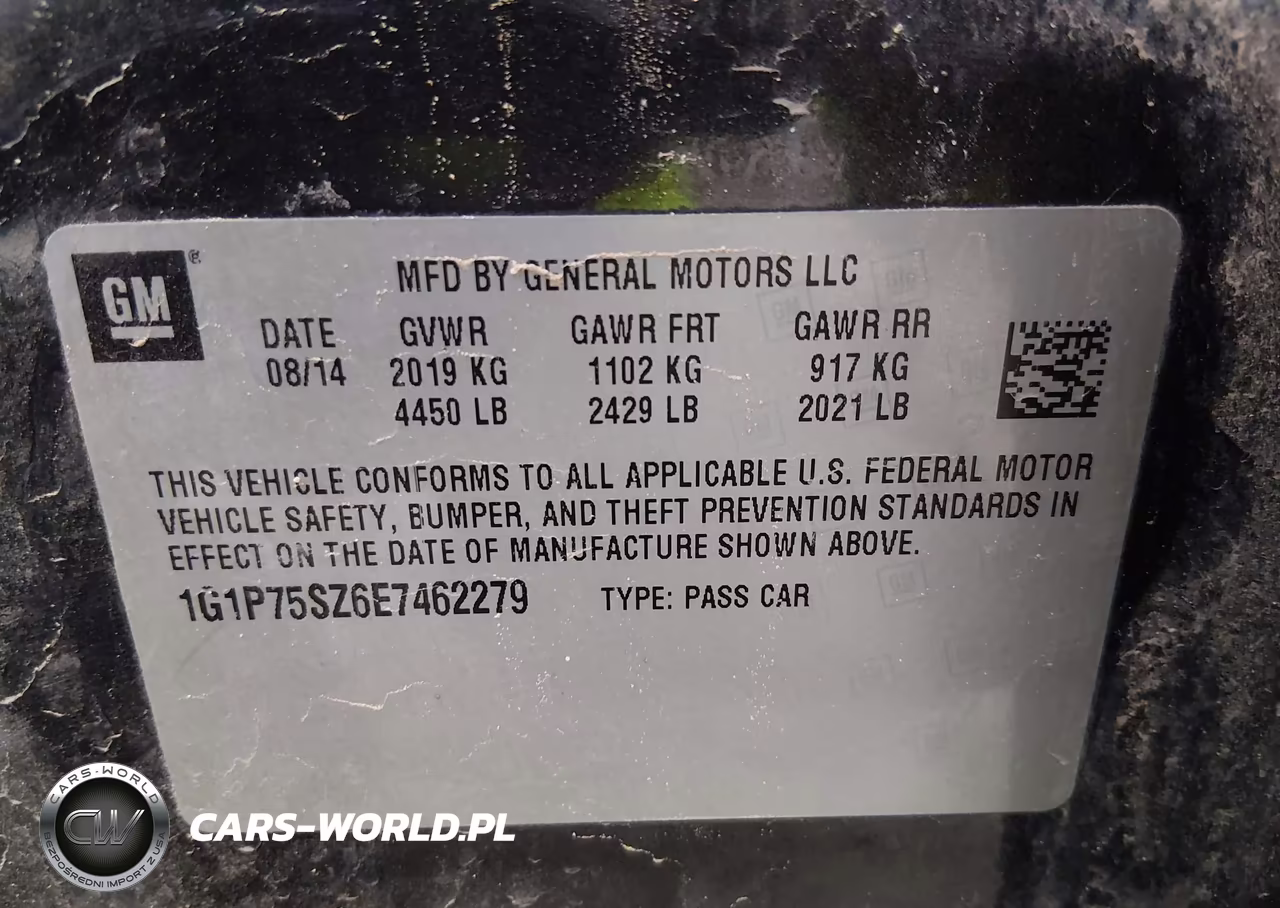 2014 Chevrolet Cruze Diesel VIN:1G1P75SZ6E7462279 - 9