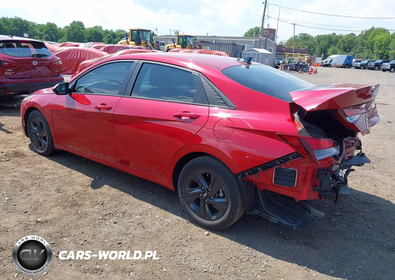 2022 Hyundai Elantra Sel VIN:KMHLS4AG7NU336279 - 3