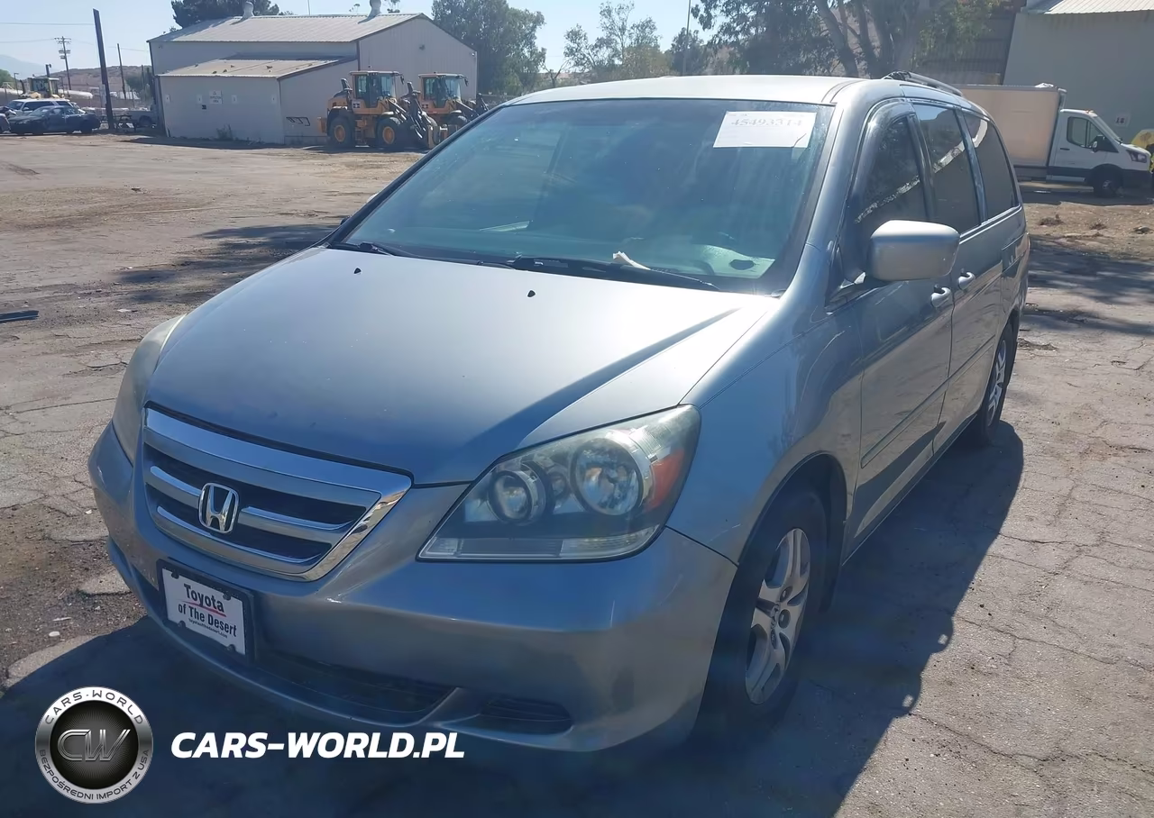 2007 Honda Odyssey Ex VIN:5FNRL38487B039857 - 2