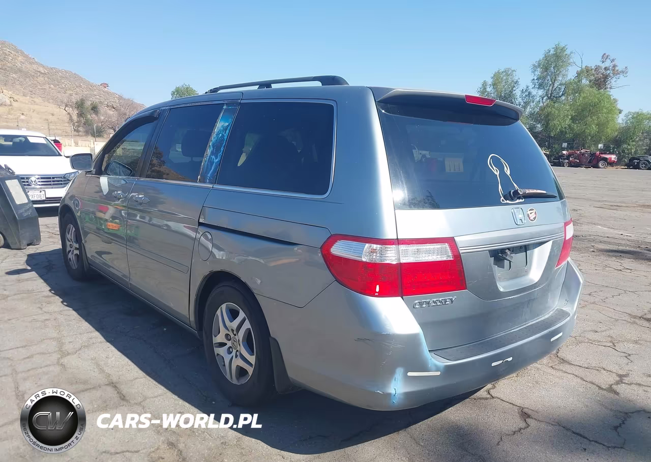 2007 Honda Odyssey Ex VIN:5FNRL38487B039857 - 3