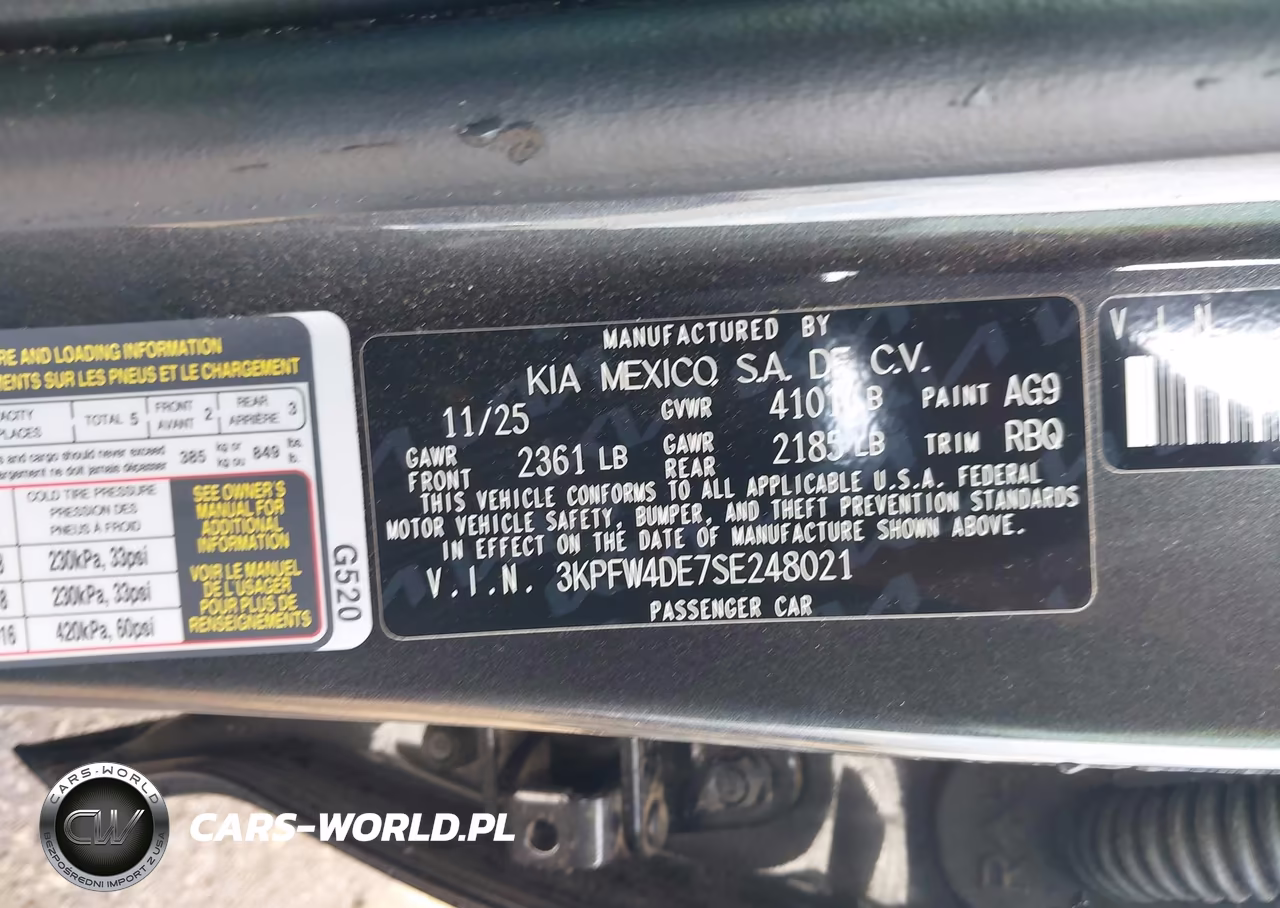 2025 Kia K4 Gt-Line VIN:3KPFW4DE7SE248021 - 9
